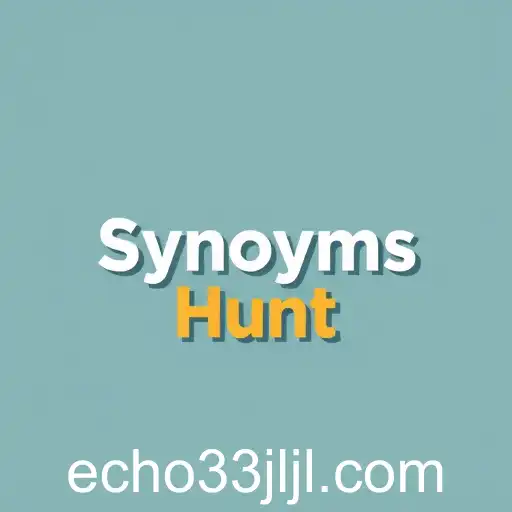 Exploring 'Synonyms Hunt': The Exciting Wordplay Game on echo33